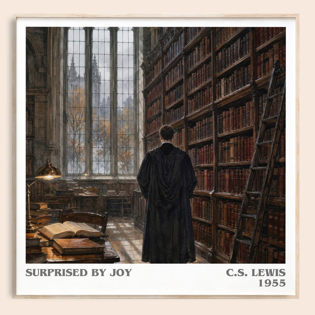 Surprised By Joy Literary Art Print by C.S. Lewis