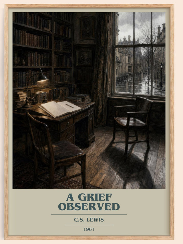 A Grief Observed Book Cover Poster by C.S. Lewis