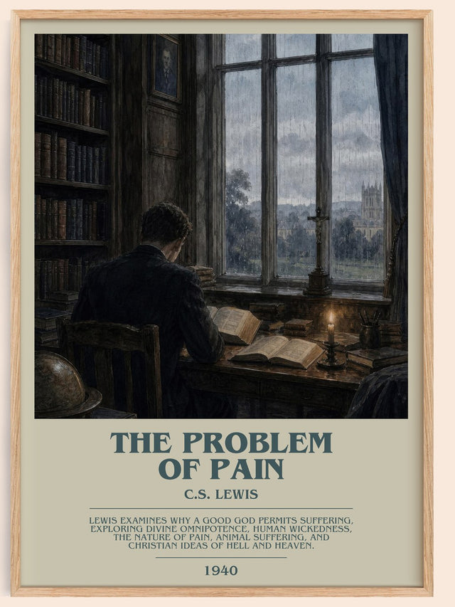 The Problem Of Pain Bookish Wall Art by C.S. Lewis