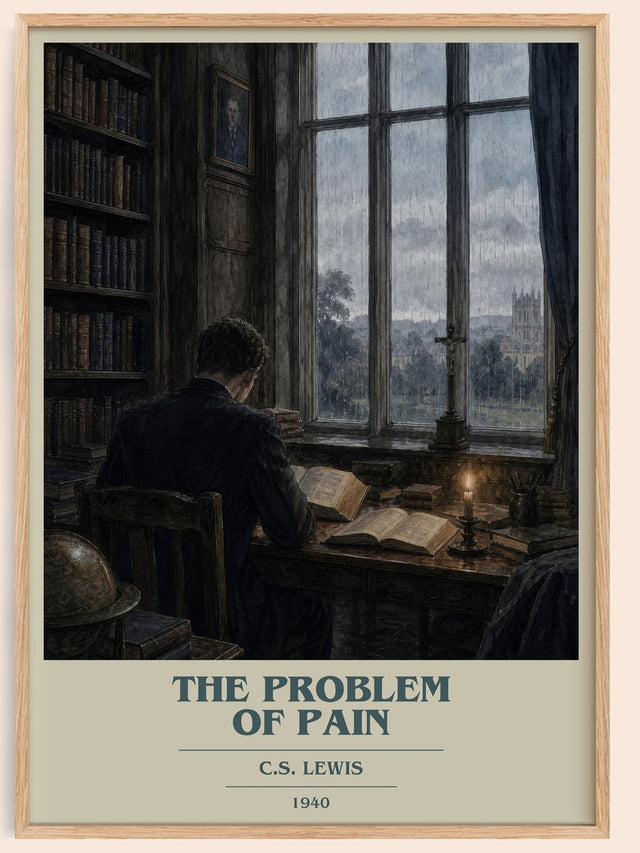 The Problem Of Pain Book Cover Poster by C.S. Lewis