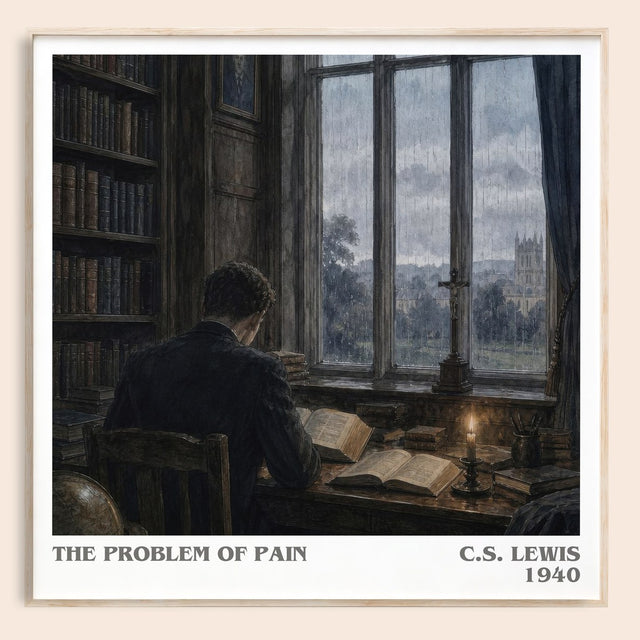 The Problem Of Pain Literary Art Print by C.S. Lewis