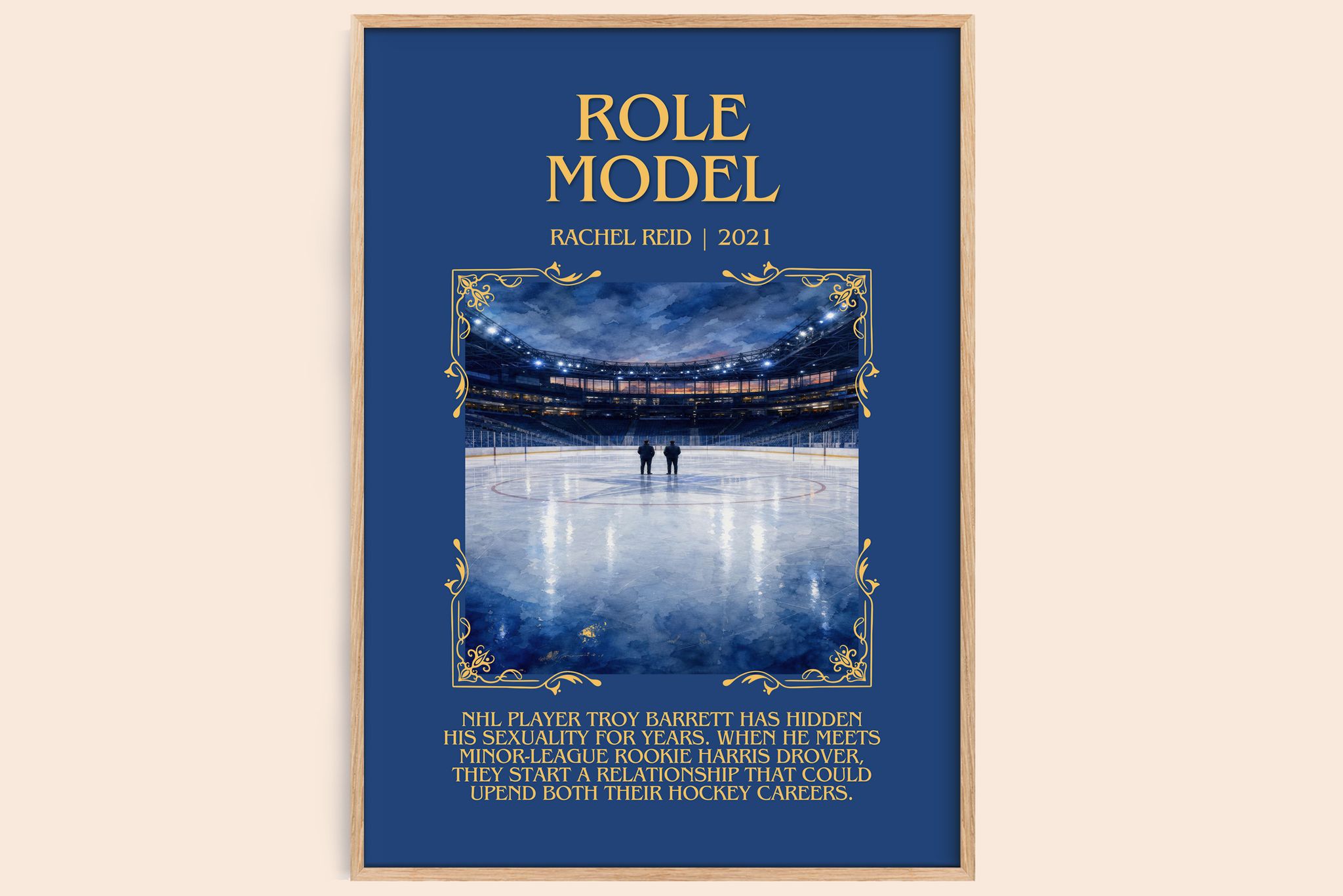 Role Model Minimalist Book Poster by Rachel Reid