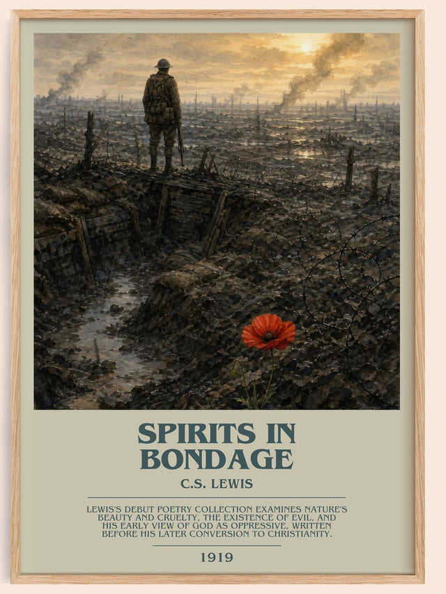 Spirits In Bondage Bookish Wall Art by C.S. Lewis