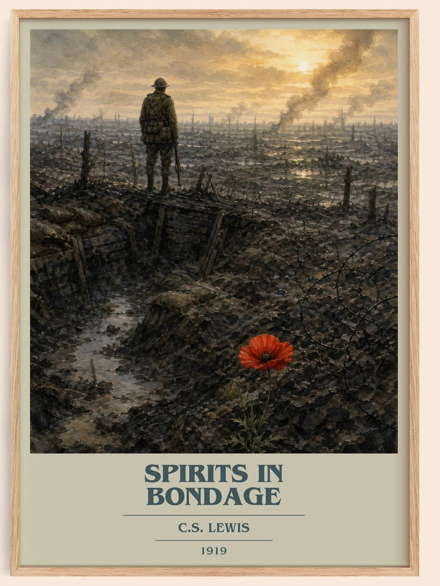 Spirits In Bondage Book Cover Poster by C.S. Lewis