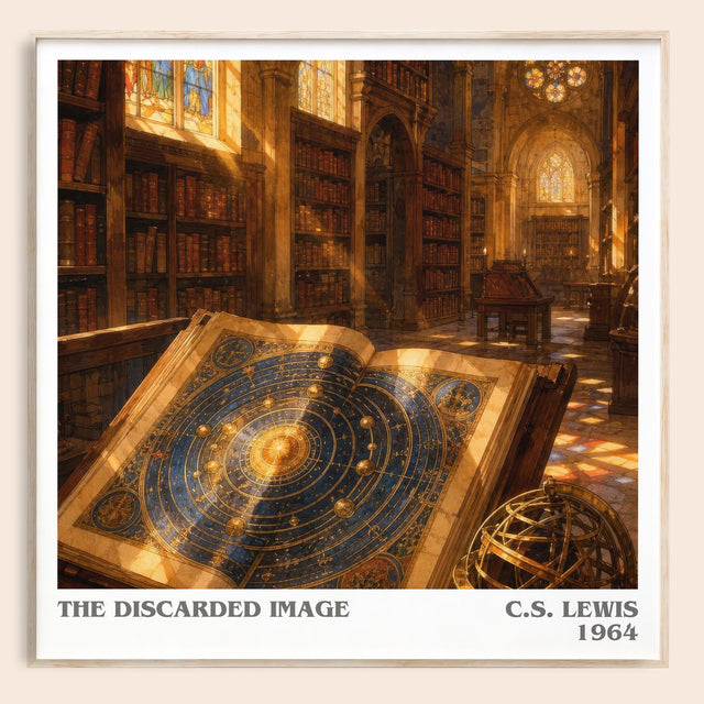 The Discarded Image Literary Art Print by C.S. Lewis