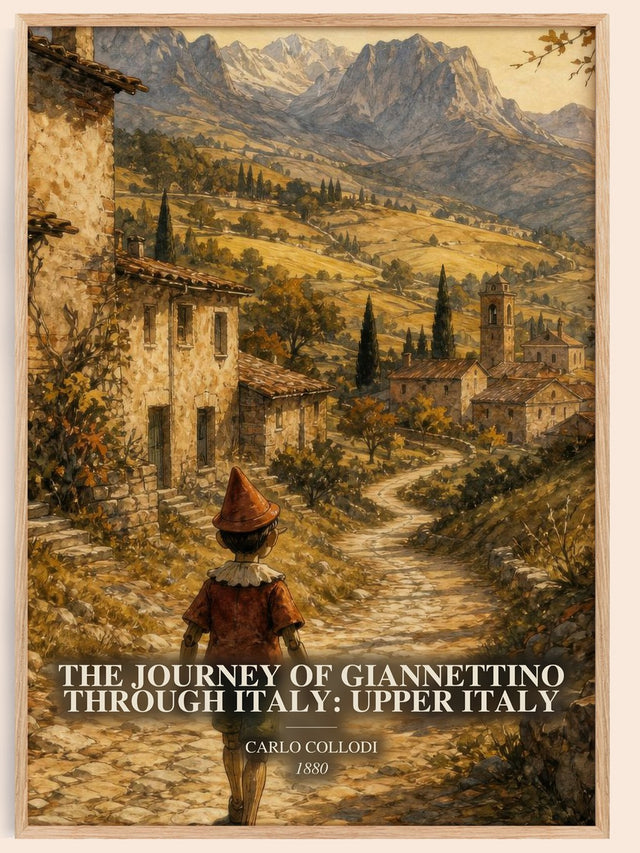 Journey Of Giannettino Through Italy: Upper Italy Book Watercolour