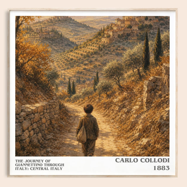 Journey Of Giannettino Through Italy: Central Italy Literary Art
