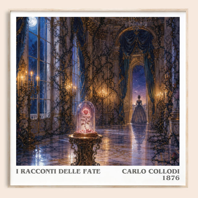 I Racconti Delle Fate Literary Art Print by Carlo Collodi