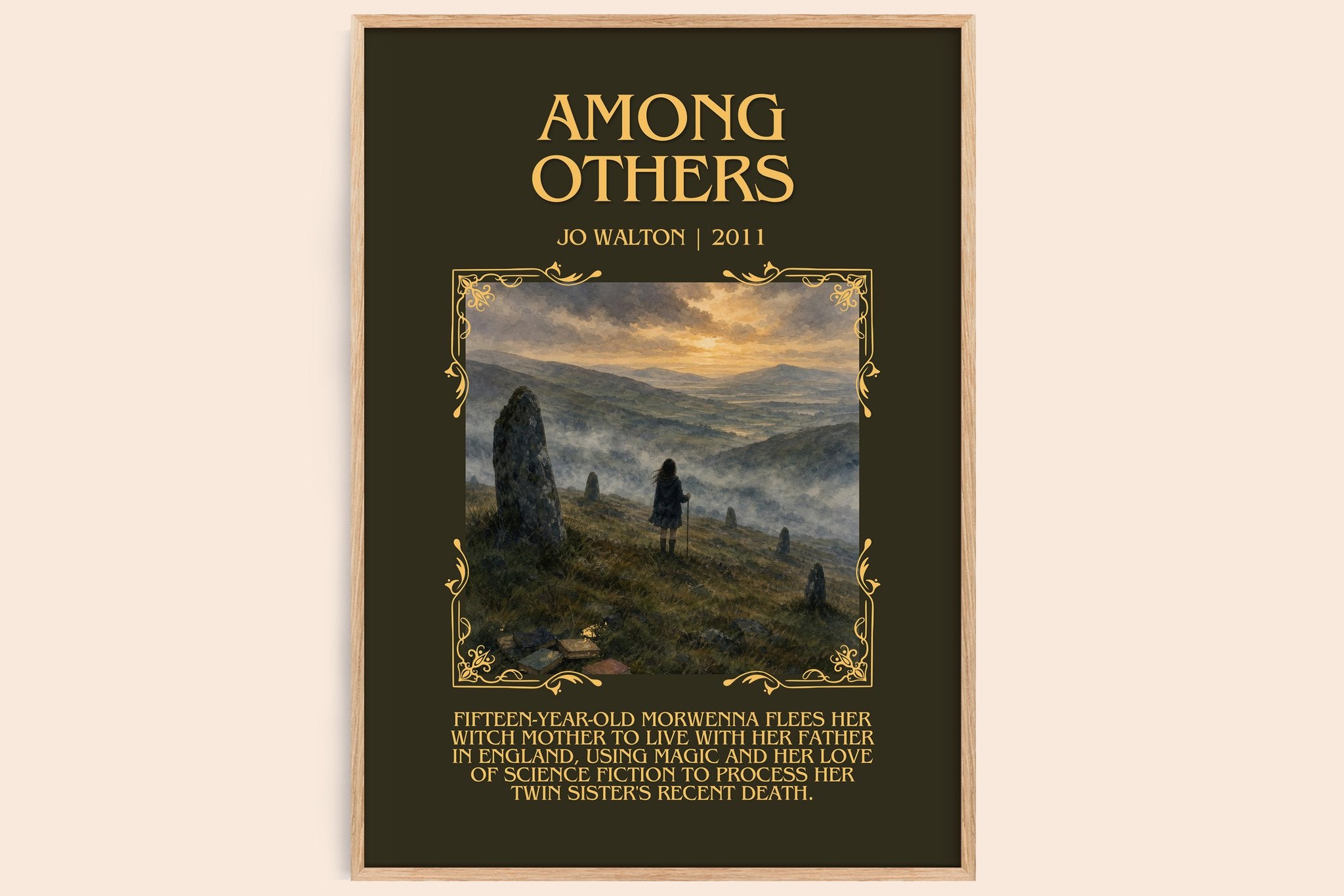 Among Others Minimalist Book Poster by Jo Walton