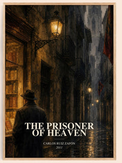 Prisoner Of Heaven Book Watercolour Illustration by Carlos Ruiz Zafón