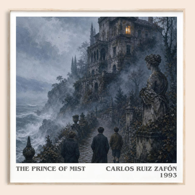 The Prince Of Mist Literary Art Print by Carlos Ruiz Zafón