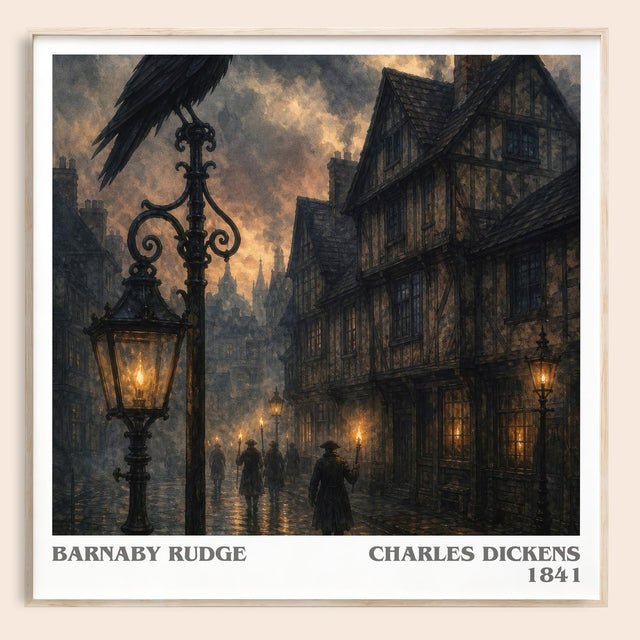 Barnaby Rudge Literary Art Print by Charles Dickens