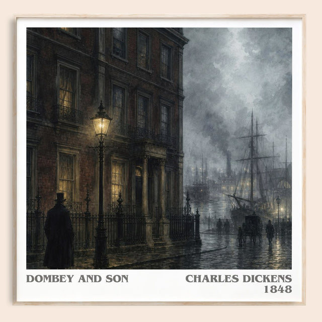 Dombey And Son Literary Art Print by Charles Dickens