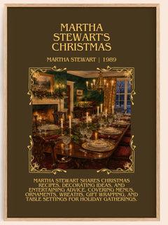Martha Stewart's Christmas Minimalist Book Poster by Martha Stewart – book poster