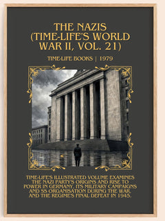 The Nazis (Time-Life's World War II, Vol. 21) Minimalist Book Poster by Time-Life Books – book poster