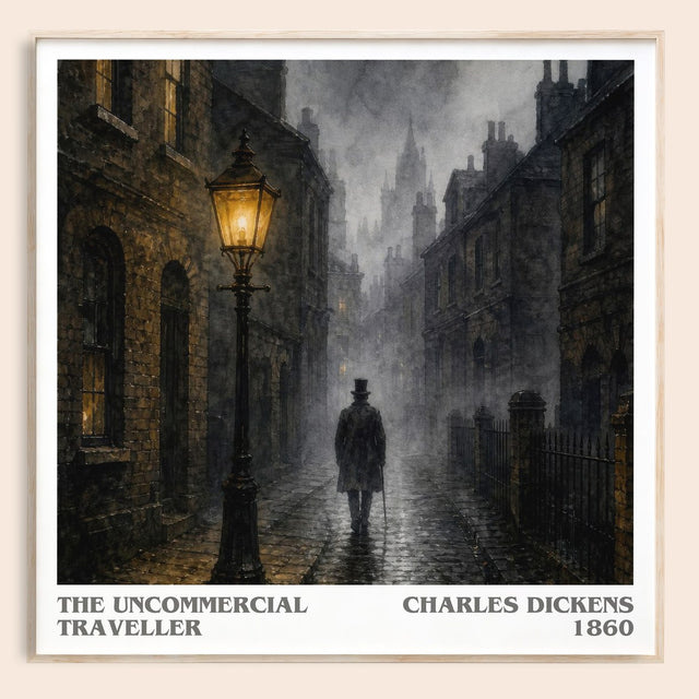 The Uncommercial Traveller Literary Art Print by Charles Dickens