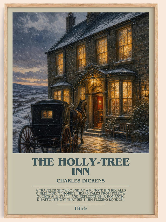The Holly-Tree Inn Bookish Wall Art by Charles Dickens