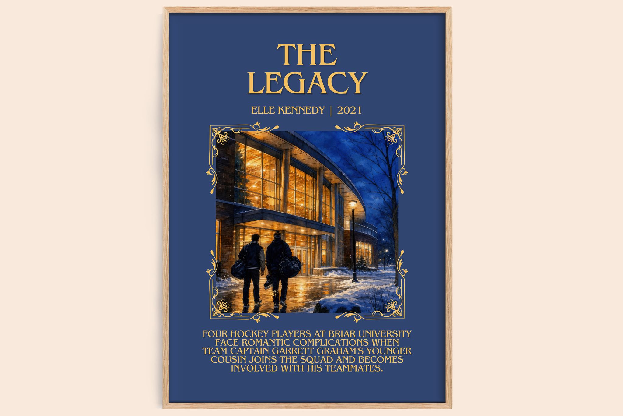 The Legacy Minimalist Book Poster by Elle Kennedy