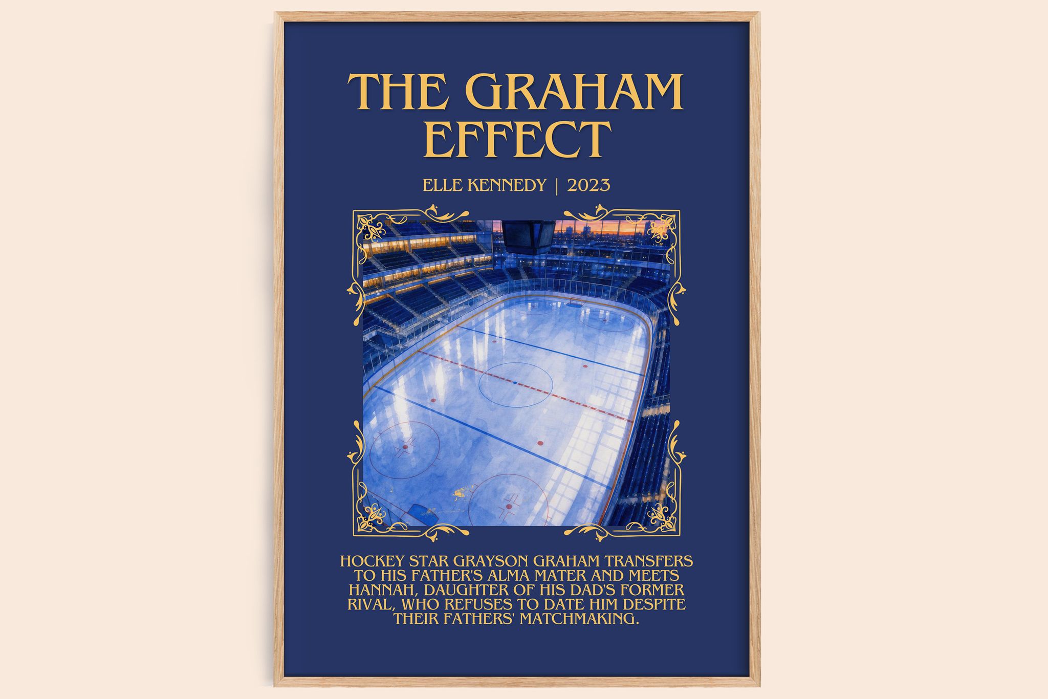 The Graham Effect Minimalist Book Poster by Elle Kennedy