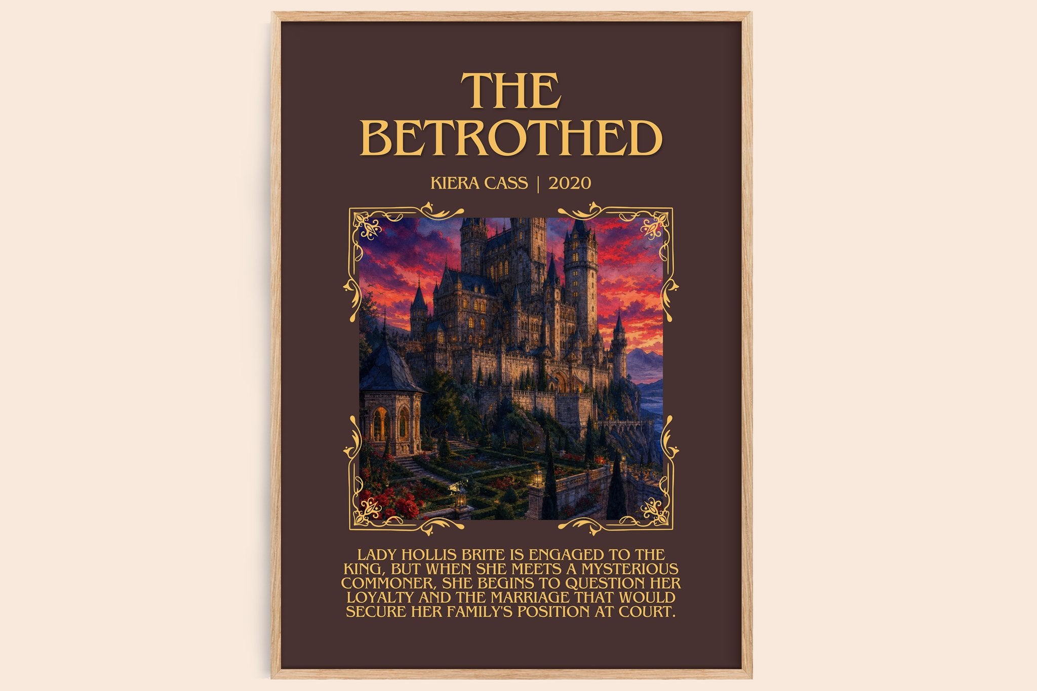 The Betrothed Minimalist Book Poster by Kiera Cass