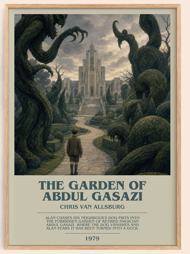 The Garden Of Abdul Gasazi Bookish Wall Art by Chris Van Allsburg