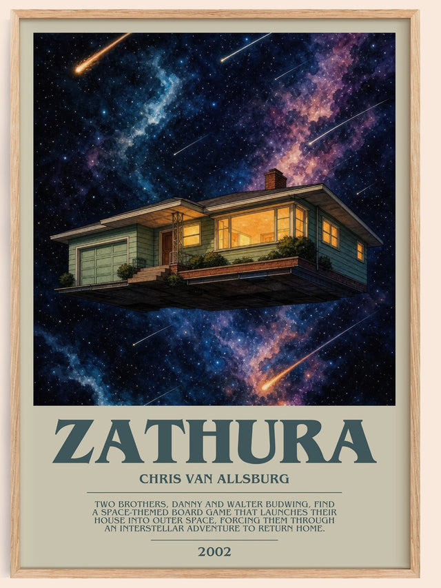 Zathura Bookish Wall Art by Chris Van Allsburg