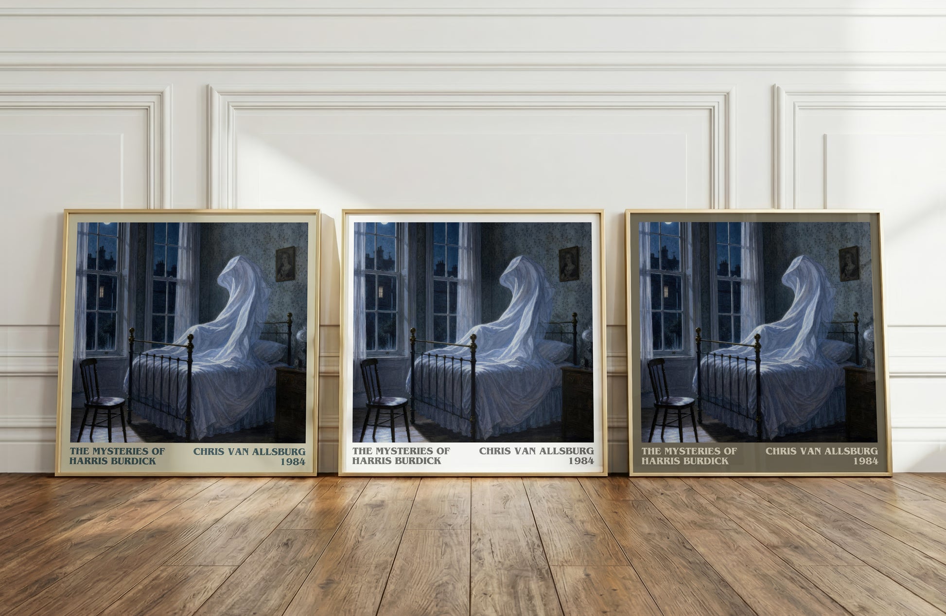 The Mysteries Of Harris Burdick literary art print colour and style options – Chris Van Allsburg book art