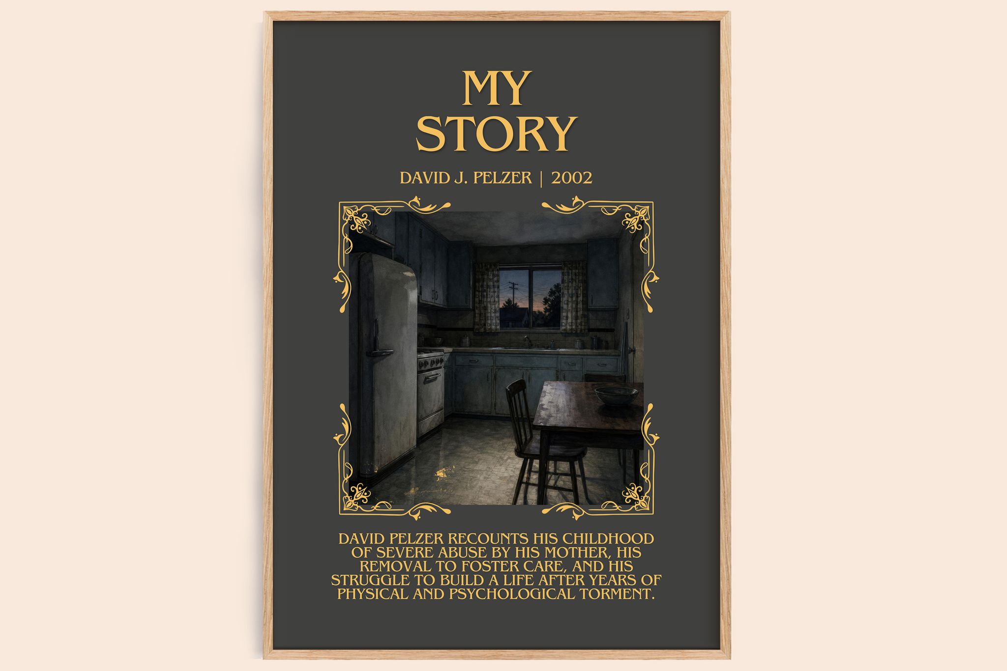 My story Minimalist Book Poster by David J. Pelzer