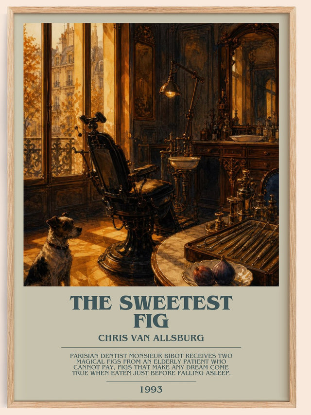 The Sweetest Fig Bookish Wall Art by Chris Van Allsburg