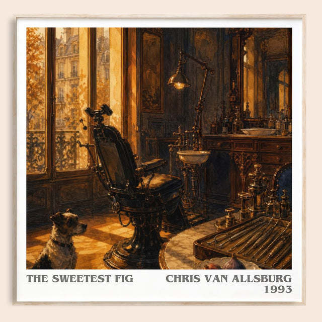 The Sweetest Fig Literary Art Print by Chris Van Allsburg