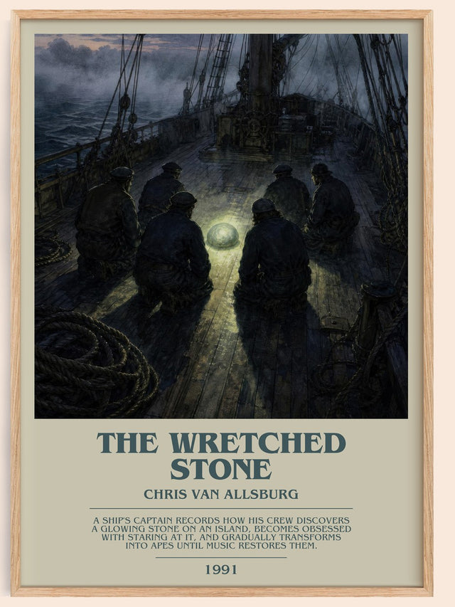 The Wretched Stone Bookish Wall Art by Chris Van Allsburg