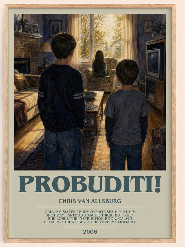 Probuditi! Bookish Wall Art by Chris Van Allsburg