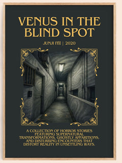 Venus in the Blind Spot Minimalist Book Poster by Junji Itō – book poster