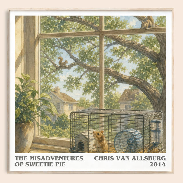 Misadventures Of Sweetie Pie Literary Art Print by Chris Van Allsburg