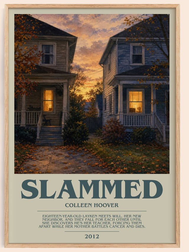 Slammed Bookish Wall Art by Colleen Hoover