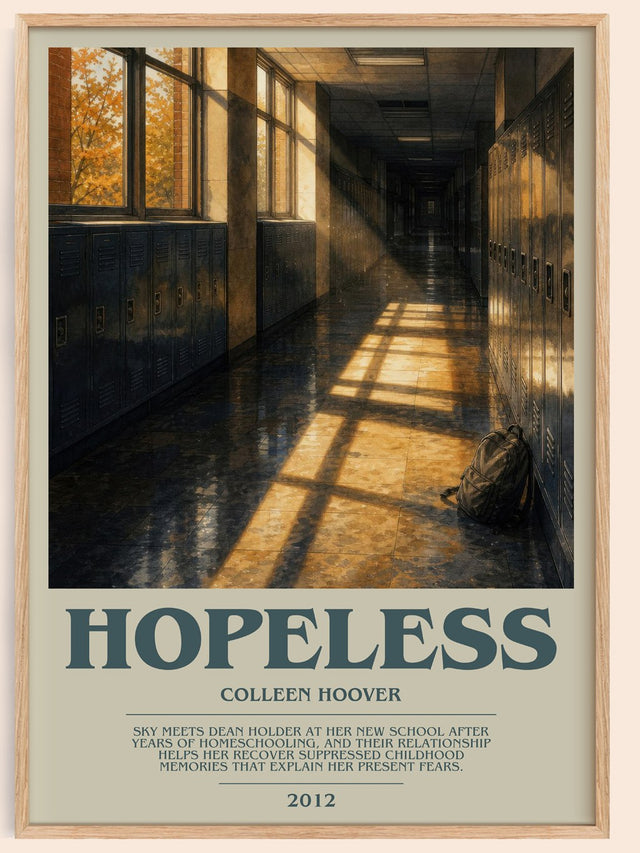 Hopeless Bookish Wall Art by Colleen Hoover
