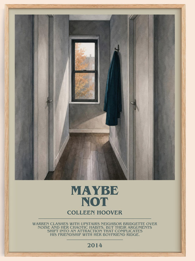 Maybe Not Bookish Wall Art by Colleen Hoover