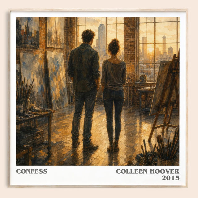 Confess Literary Art Print by Colleen Hoover
