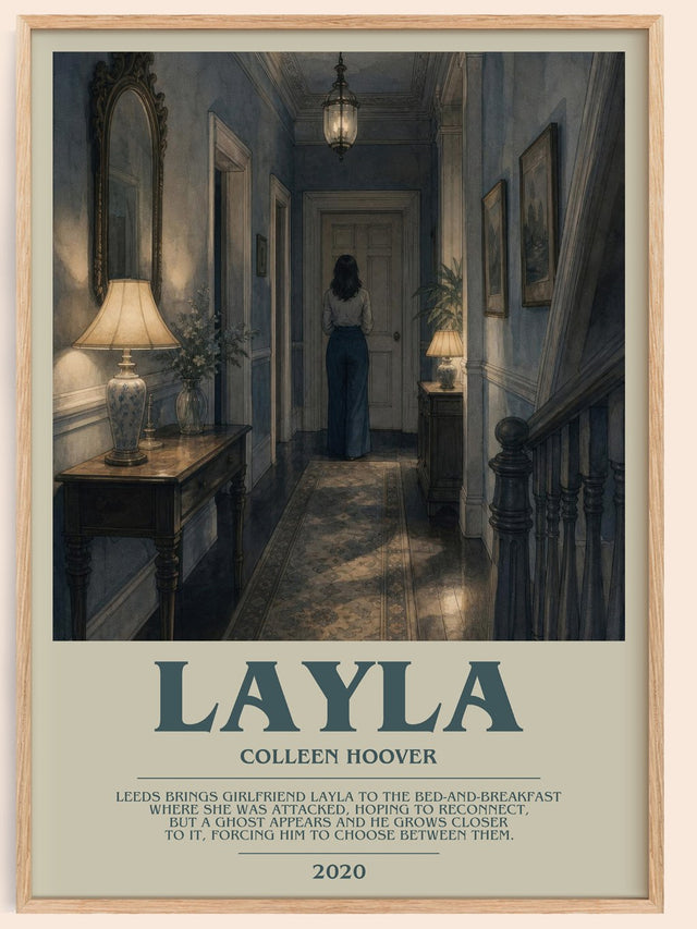 Layla Bookish Wall Art by Colleen Hoover