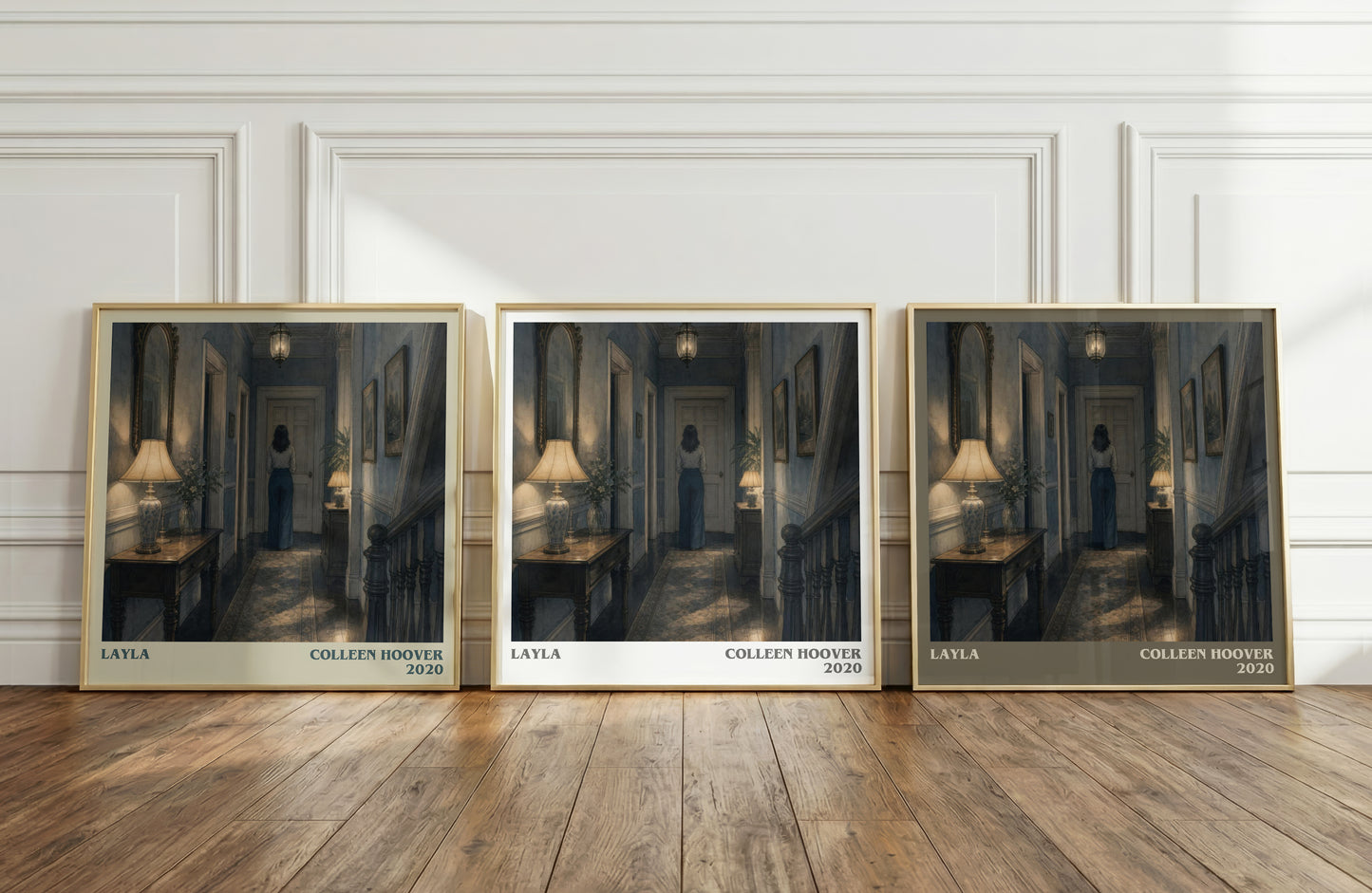 Layla literary art print colour and style options – Colleen Hoover book art