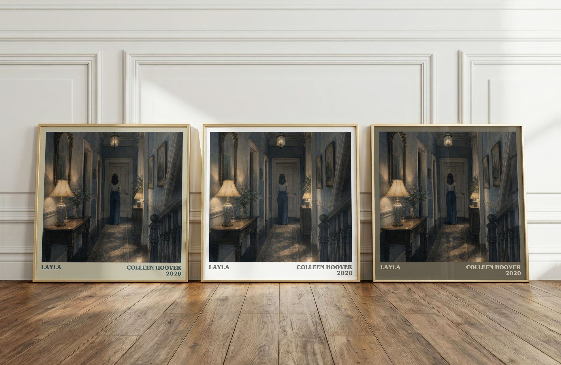 Layla literary art print colour and style options – Colleen Hoover book art