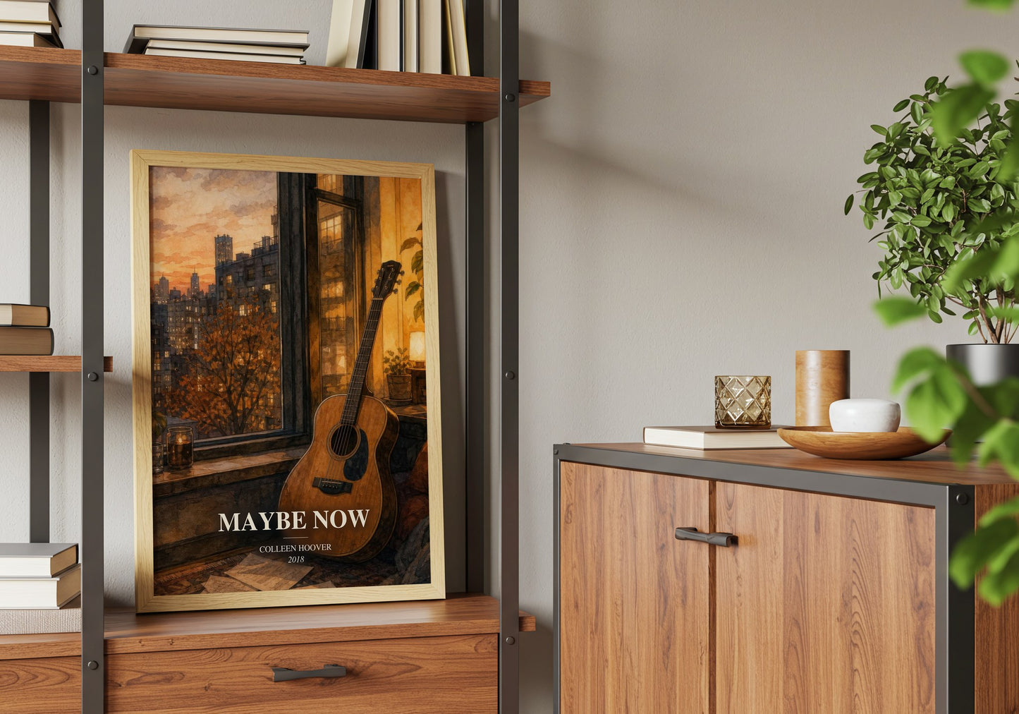 Maybe Now book watercolour illustration paper finish options – matte satin gloss