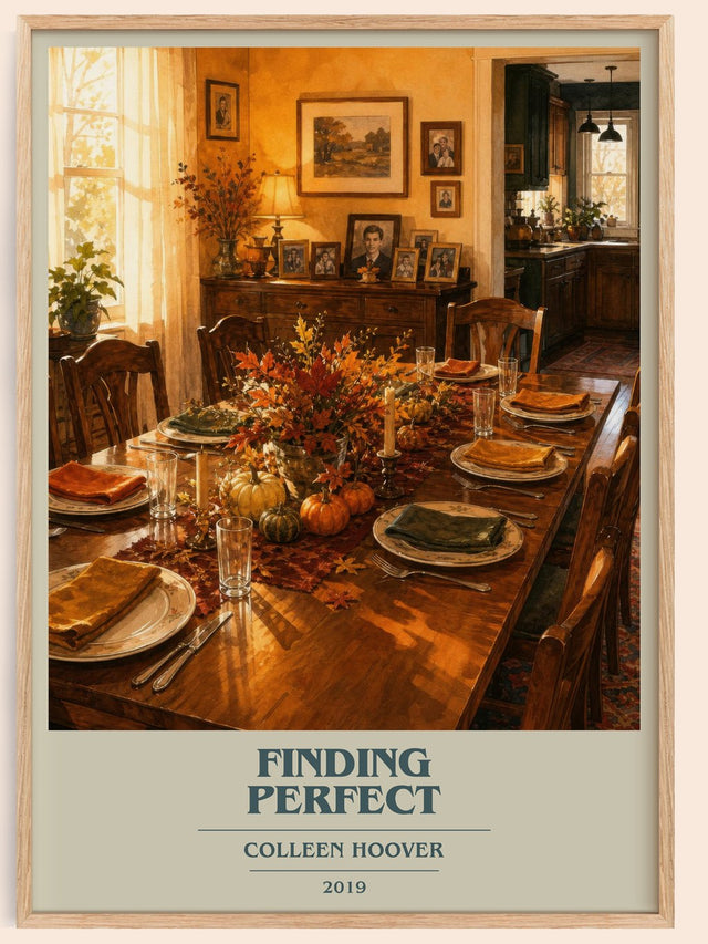 Finding Perfect Book Cover Poster by Colleen Hoover