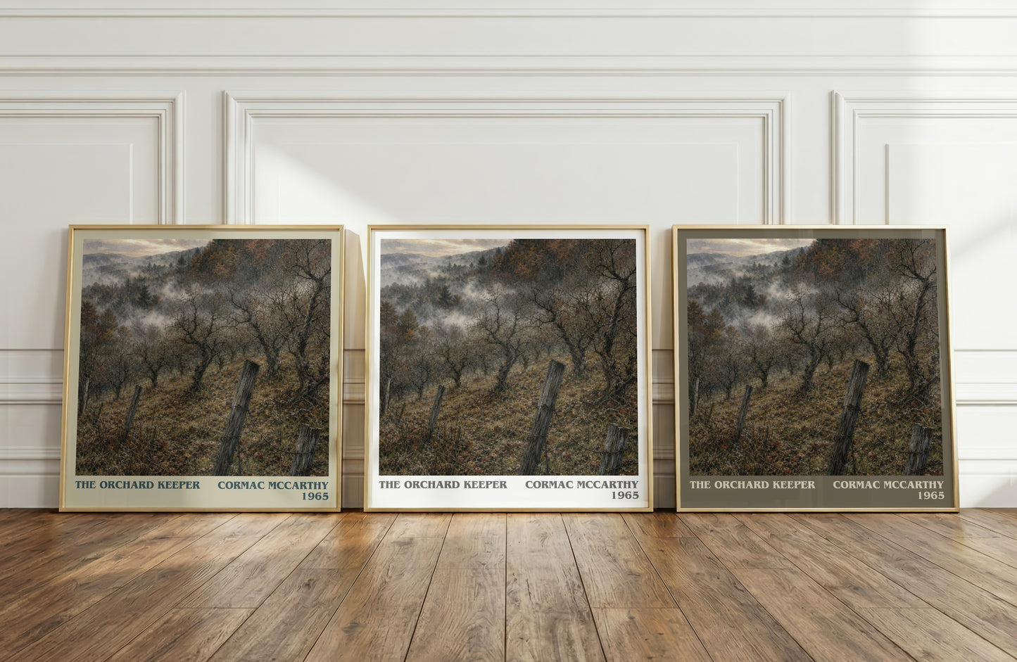 The Orchard Keeper literary art print colour and style options – Cormac Mccarthy book art