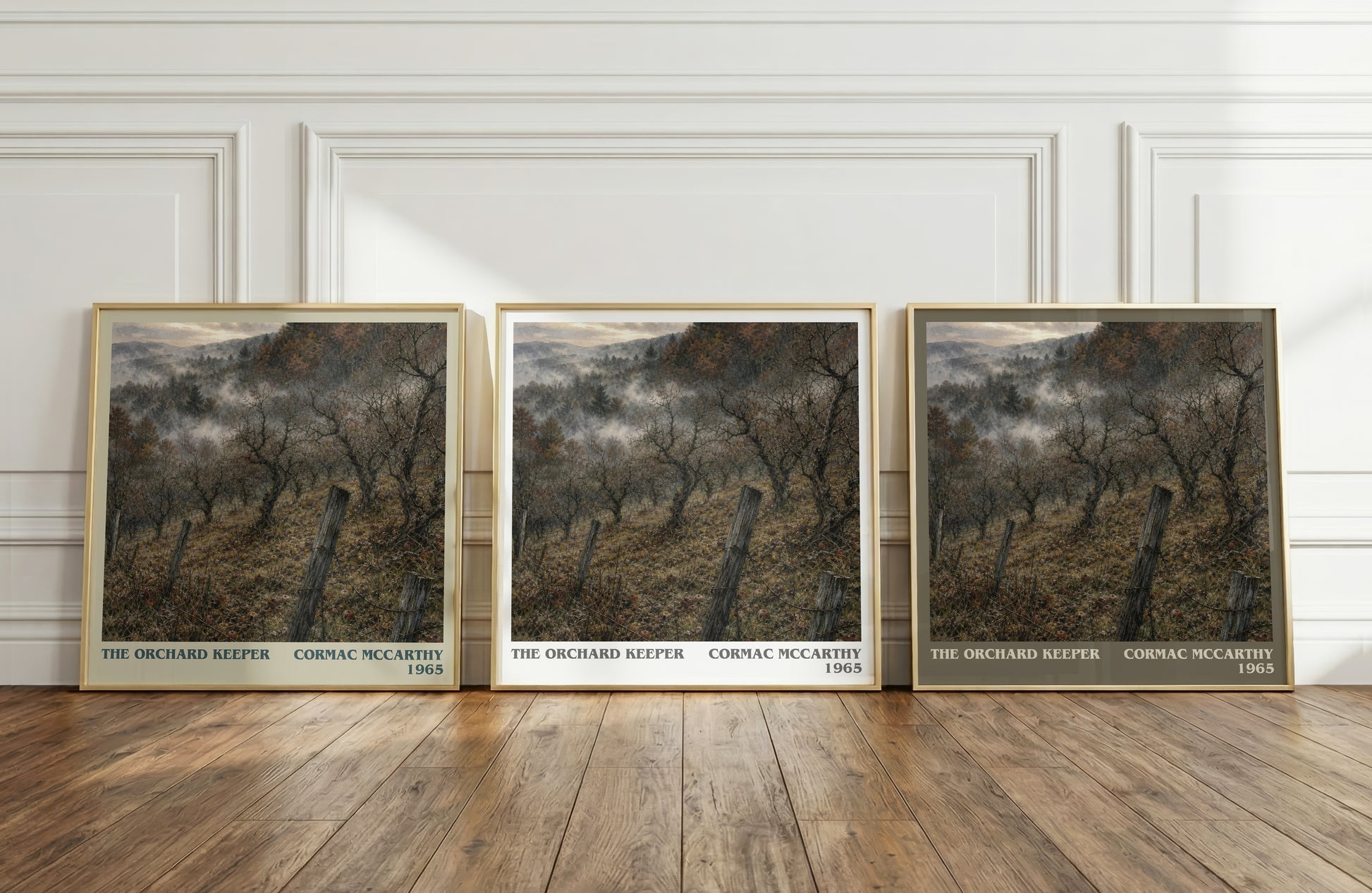 The Orchard Keeper literary art print colour and style options – Cormac Mccarthy book art