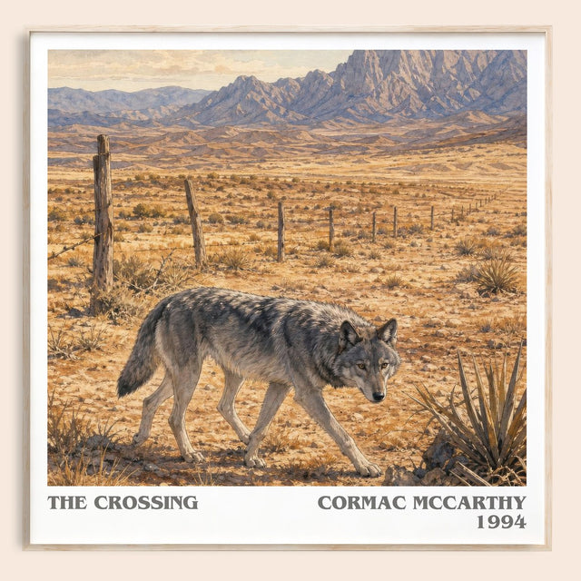 The Crossing Literary Art Print by Cormac Mccarthy