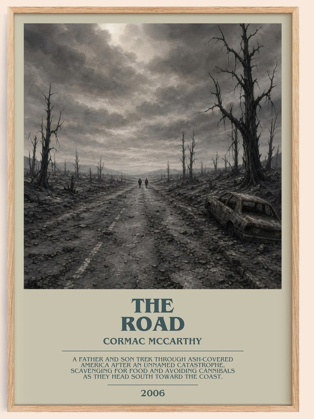 The Road Bookish Wall Art by Cormac Mccarthy