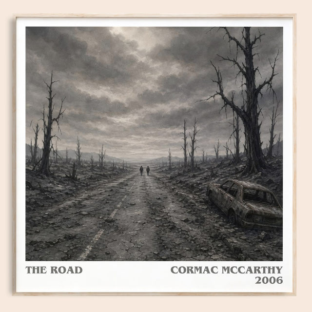 The Road Literary Art Print by Cormac Mccarthy
