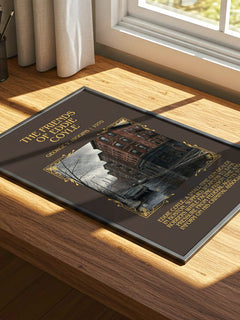 The Friends Of Eddie Coyle Minimalist Book Poster by George V. Higgins – print on a sunlit desk