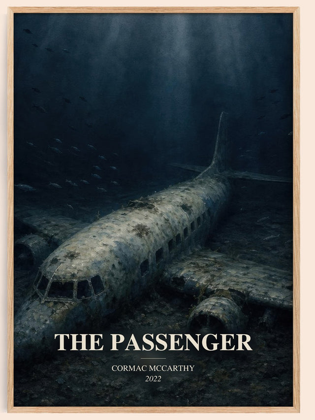 The Passenger Book Watercolour Illustration by Cormac Mccarthy